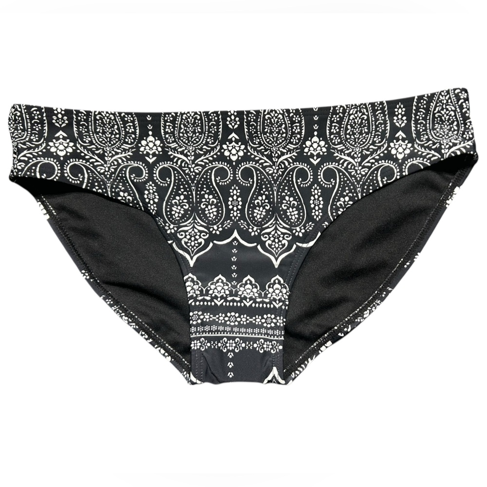 RAISINS girl’s black & white print swim bottom NWT